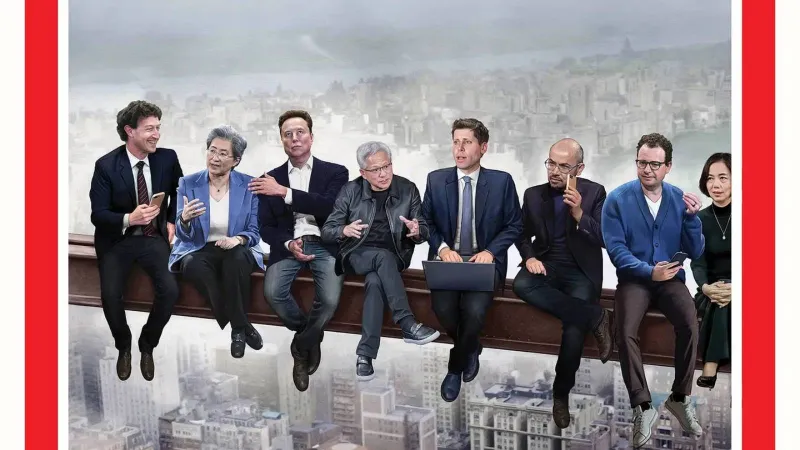 مهندسو الذكاء الاصطناعي يتربعون على عرش تايم لعام 2025