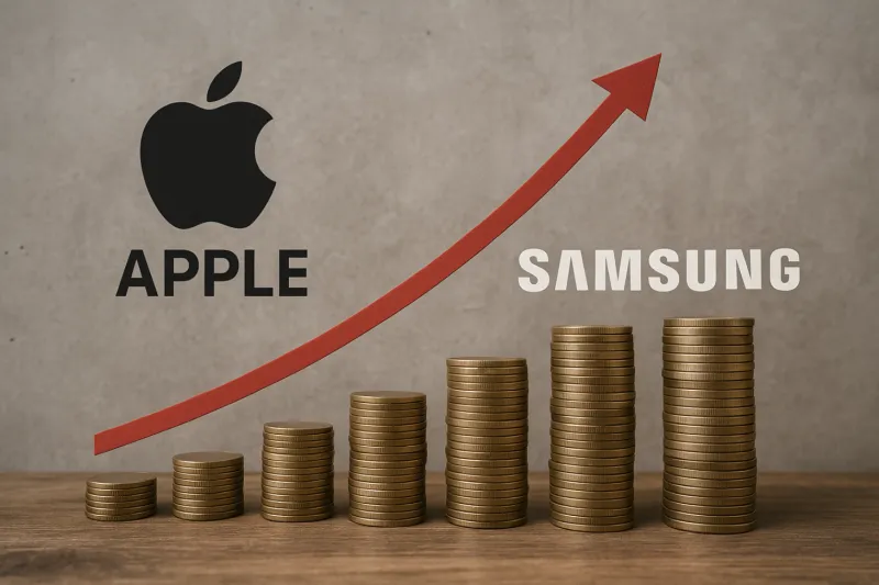 مع تفوق ملحوظ لآيفون: آبل وسامسونغ تتصدران مبيعات الهواتف في الربع الثالث من 2025