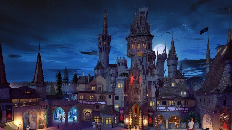 "دراكولا لاند".. منتزه أسطوري بقيمة مليار يورو يفتح أبوابه في رومانيا (فيديو)