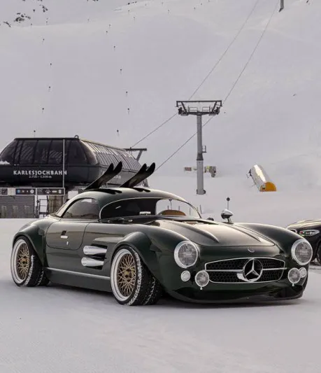 إعادة إحياء أيقونة مرسيدس 300 SL بتصميم Ski Edition الجديد والمميز