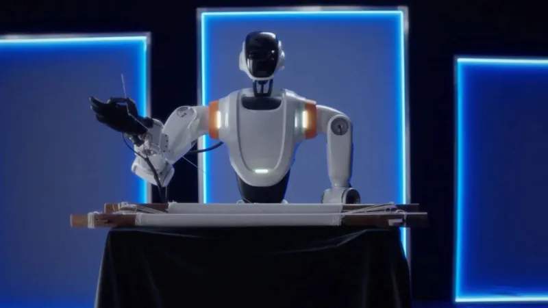 روبوت بشري جديد يتقن التطريز اليدوي بدقة فائقة (فيديو)