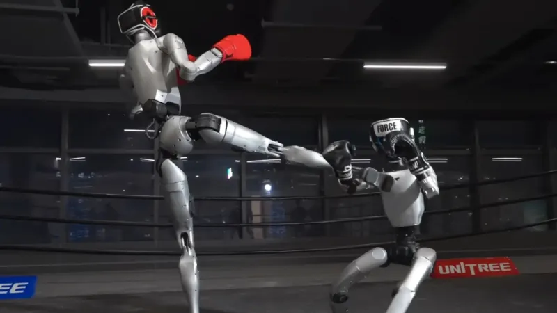 الصين تبهر العالم مجددًا.. روبوت H2﻿ يطيح بنظيره في معركة تحاكي البشر (فيديو)