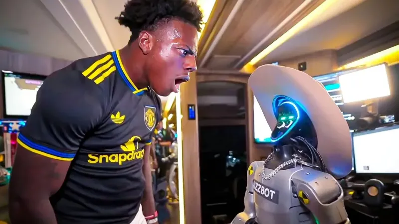 IShowSpeed يواجه دعوى قضائية بعد تدميره لروبوت