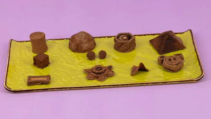 علماء إيطاليون يجمعون بين التكنولوجيا والطهي لإنتاج وجبات 3D مبتكرة