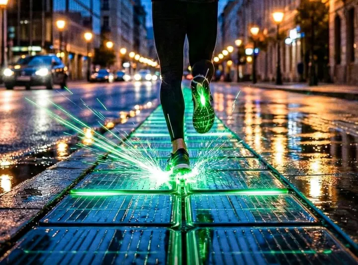 رصيف ذكي في لندن يحوّل خطوات المشاة إلى طاقة كهربائية!