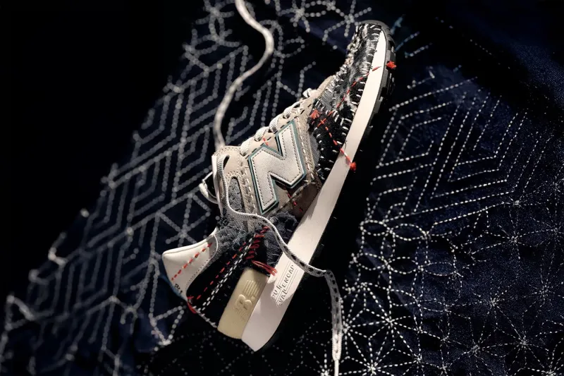 نيو بالانس تدمج الحرفية اليابانية مع الأناقة في إصدار حصري بتقنية ساشيكو