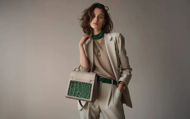 أول حقيبة ذكية فاخرة في العالم.. تغيّر شكلها ولونها بضغطة زر!