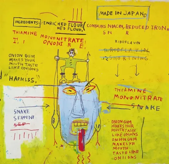 لوحة "Onion Gum" لباسكيات تحقق رقماً قياسياً في معرض ميامي