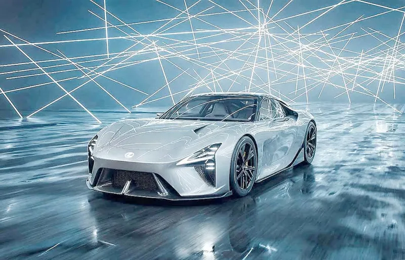 ثورة كهربائية من لكزس: LFA Concept تُمهد لجيل جديد من السيارات الرياضية