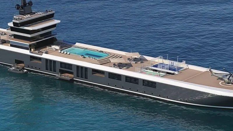 ثورة في عالم اليخوت: سفينة حاويات تتحول إلى قصر عائم