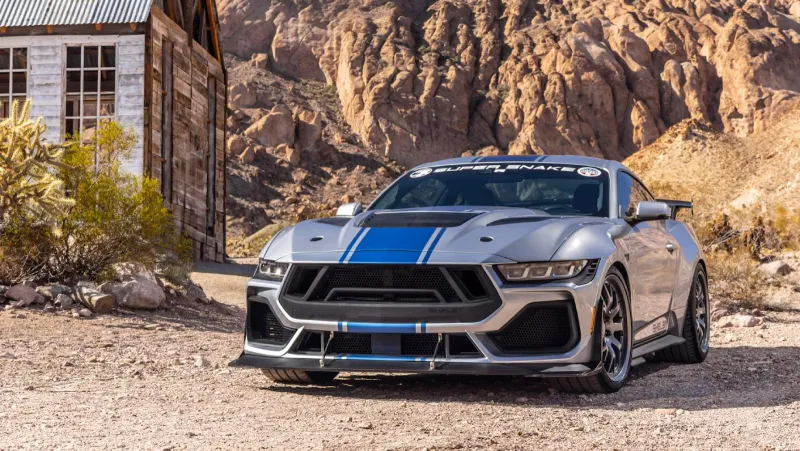 سيارة Super Snake 2026: قوة خارقة بسعر أقل من Mustang GTD (فيديو)
