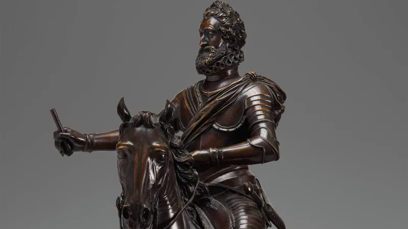 عرض تمثال برونز هنري الرابع على صهوة جواده في مزاد علني.. وهذا سعره