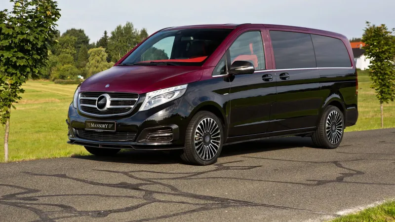 فخامة مخصصة من مانسوري لسيارة مرسيدس  V-Class.. ما هي التعديلات؟ (فيديو)