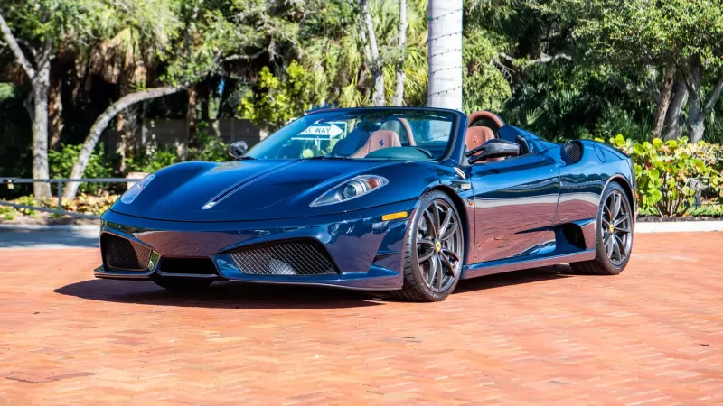 فيراري 2009 الأسطورية تصل المزاد.. Scuderia Spider 16M بنكهة الفورمولا 1