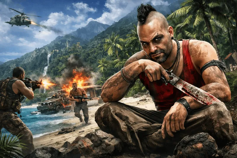بعد سنوات من الإطلاق.. Far Cry 3 تواكب الجيل الجديد بتحديث مهم (فيديو)