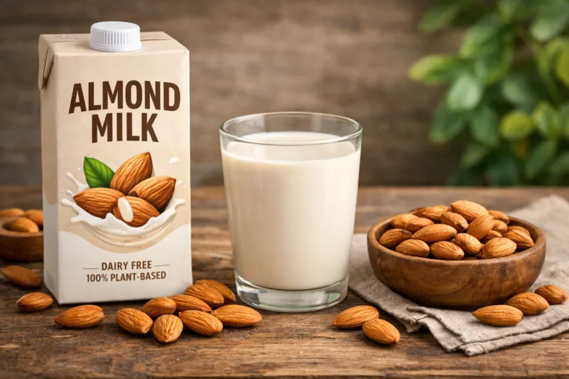 اللوز وحليب اللوز: أيهما أفضل لصحتك؟ تقرير يكشف