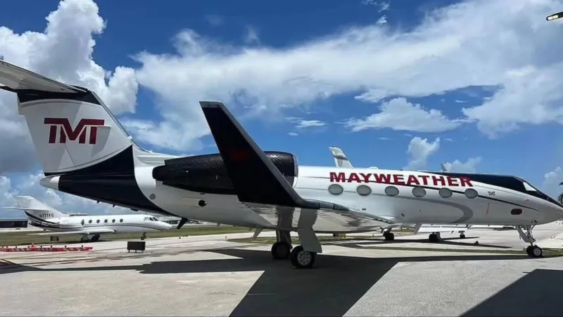 فلويد مايويذر يضيف «Air Mayweather 2» إلى أسطوله الجوي الفاخر