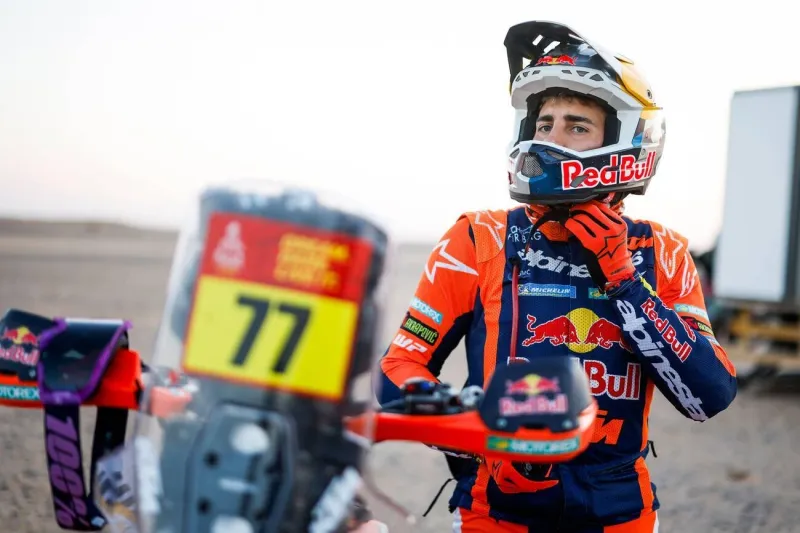 بفارق ثانيتين فقط: بينافيديس يحسم لقب الدراجات النارية في رالي داكار 2026 (فيديو)