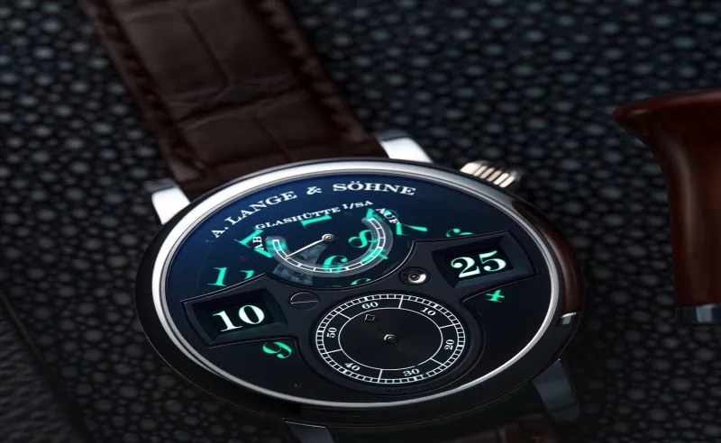 Zeitwerk Lumen Phantom.. ساعة ألمانية نادرة تنير الليل بدقة متناهية