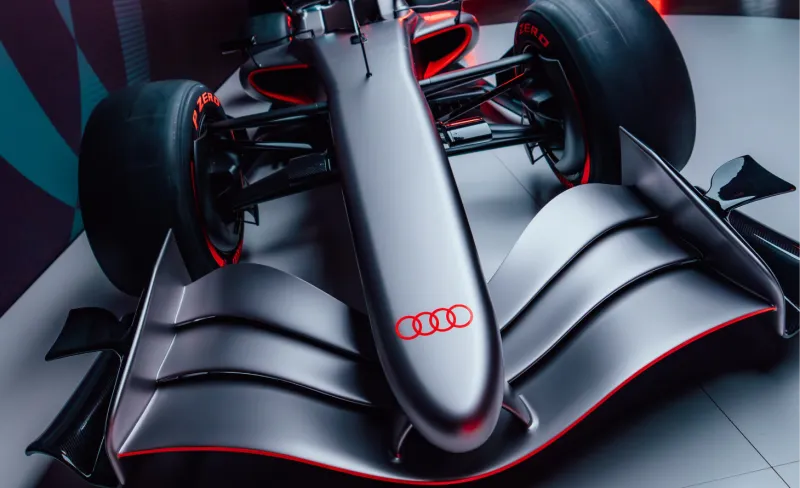أودي تكشف عن أول سيارة فورمولا 1 لعام 2026.. ما مواصفاتها؟