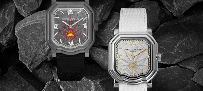 Gerald Charles تطلق إصدارين جديدين من ساعة Maestro 2.0 بمينا نيزكي