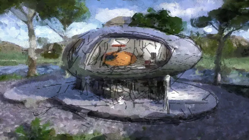 أول منزل من تصميم روبوت بشري: اكتشف المشروع الفريد (فيديو)