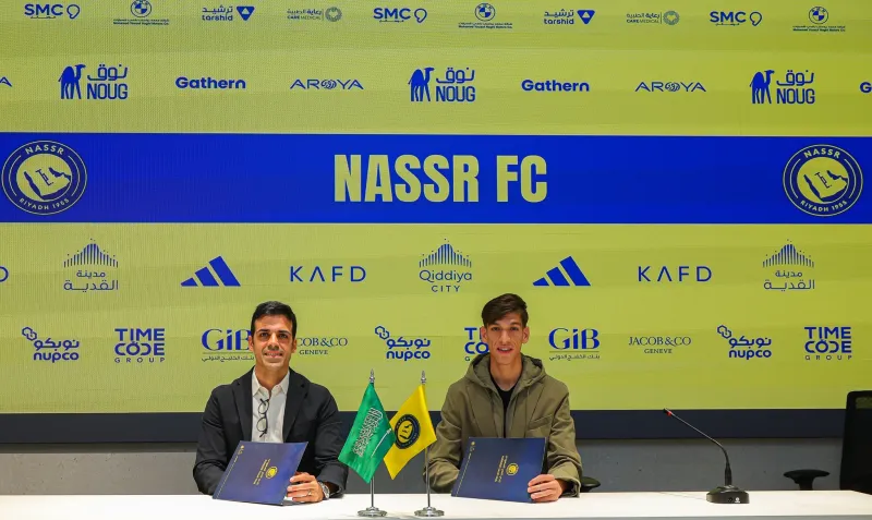 أول تعليق لحيدر عبدالكريم بعد انضمامه للنصر السعودي.. ماذا قال؟