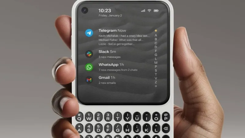 بدون سوشيال ميديا: هاتف جديد يعيد التركيز إلى الكتابة والتواصل الحقيقي