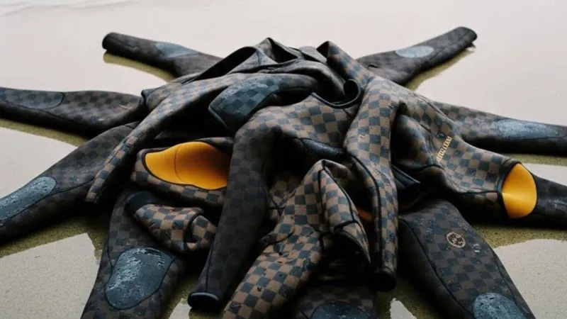 فاريل ويليامز يكشف عن طقم ركوب الأمواج الفاخر من لويس فويتون