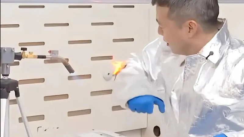 ثورة في الحماية من الحرائق.. ابتكار صيني يصمد أمام 1500 درجة مئوية (فيديو)