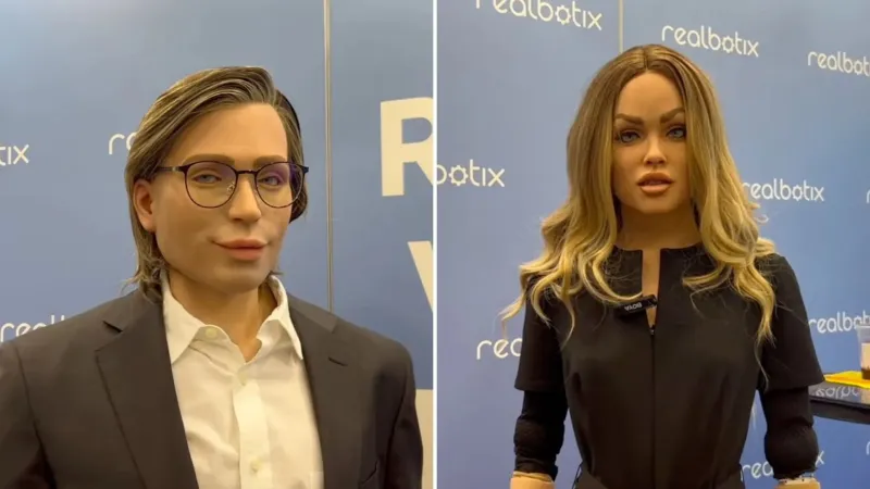 أول محادثة عفوية بين روبوتين في العالم.. تجربة تكسر الحواجز التقليدية (فيديو)