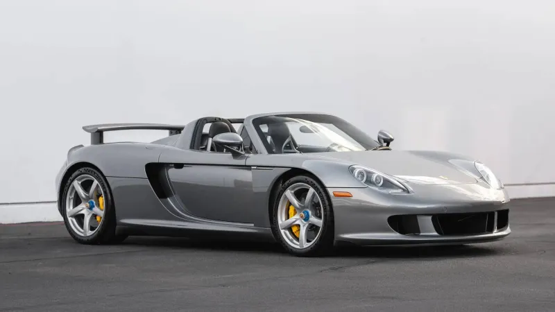 بيع "بورشه Carrera GT" موديل 2005 بهذا السعر ضمن مزاد في أمريكا