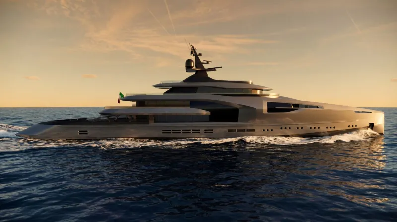يخت Up.Stars الفاخر: "غلوس ديزاين" تقدم مفهومًا جديدًا للفخامة على البحر