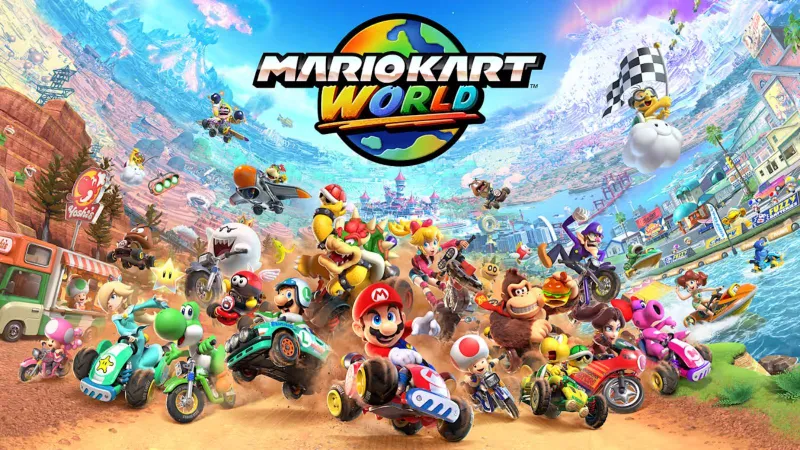 Mario Kart World تحصل على تحديث مجاني يغيّر قواعد السباق