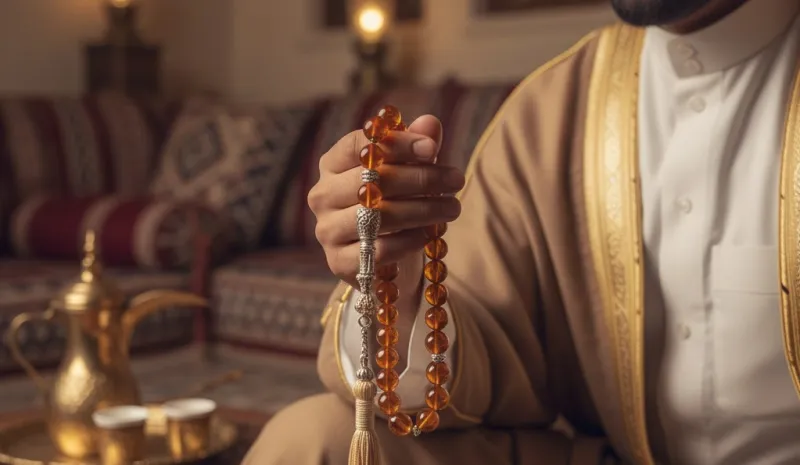 رفيق الليالي الرمضانية.. مسابح فاخرة تعكس هيبة الحضور