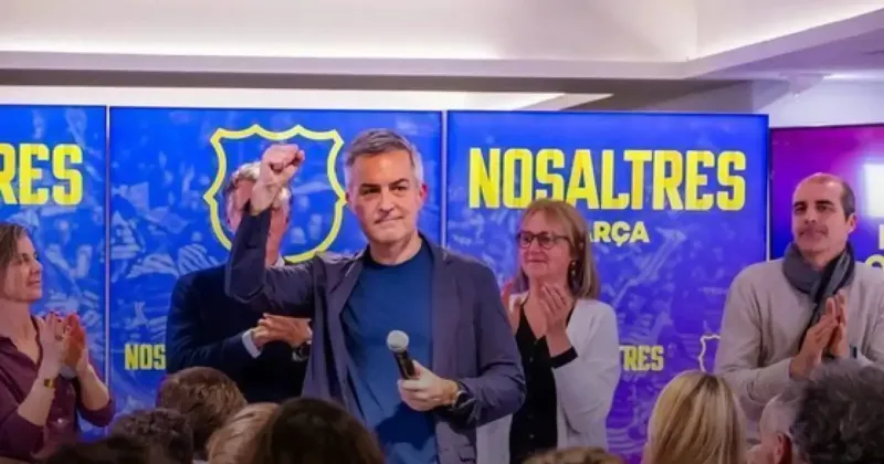 معركة انتخابية في برشلونة.. فونت يهاجم الإدارة الحالية ويعد بـ"التنظيف"!