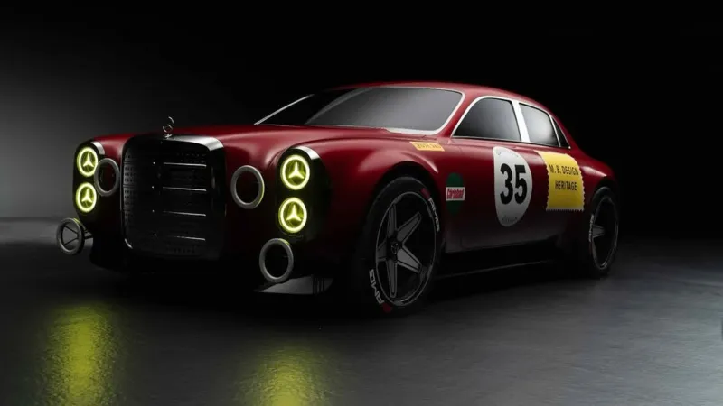 من أرشيف مرسيدس.. ظهور Red Pig لأول مرة بتصميم غير مسبوق