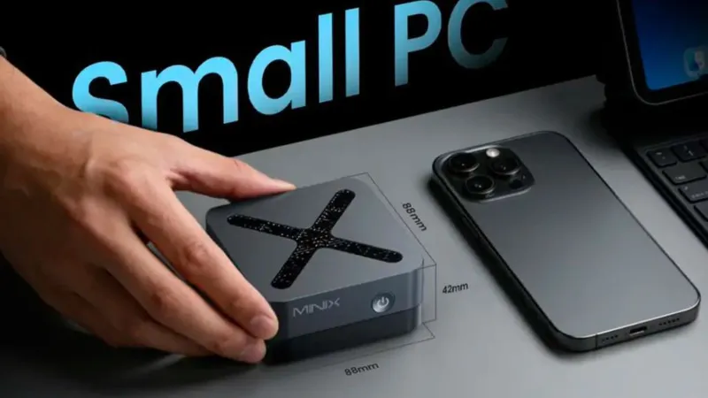 حاسوب أصغر من الهاتف.. ما سر Minix Neo Z95 المحمول؟