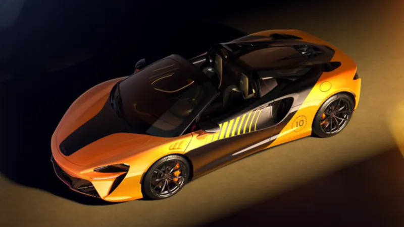 10 بطولات في سيارة واحدة.. تفاصيل نسخة "ماكلارين أرتورا سبايدر"