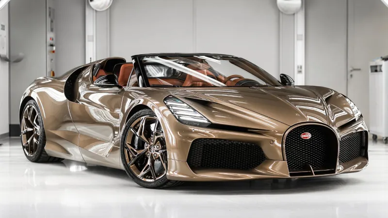 أسرار أيقونة بوغاتي الجديدة.. مواصفات W16 Mistral الخارقة