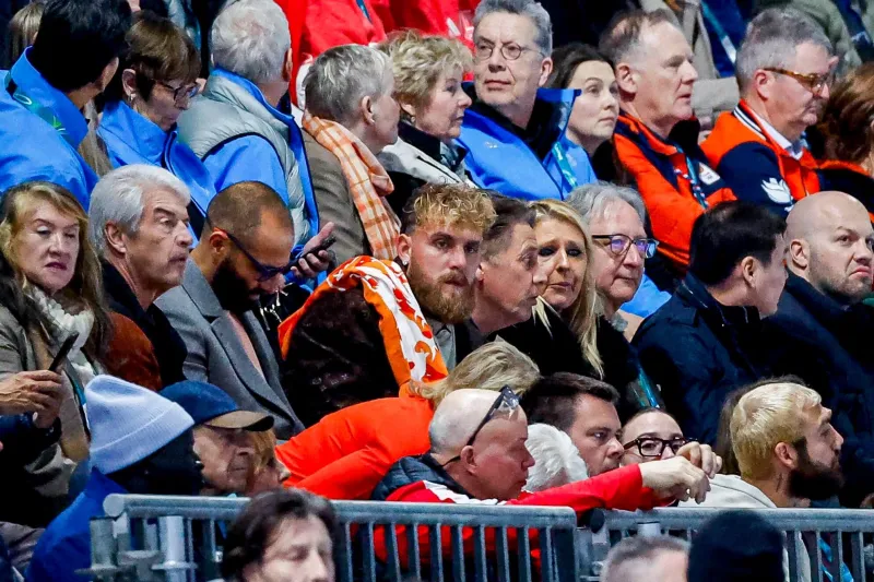 جيك بول ينهار بالبكاء بعد فوز خطيبته بذهبية الألعاب الشتوية (فيديو)