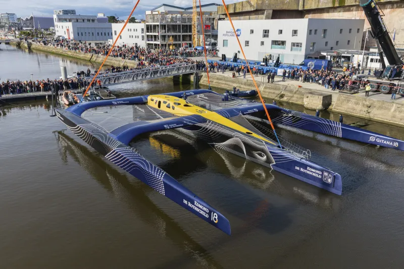 Gitana 18.. يخت ثلاثي الهيكل ينطلق نحو البحار المفتوحة