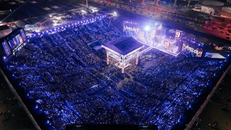 اختتام مبهر لعرض "رويال رامبل" 2026 في الرياض بانتصار رومان رينز وليف مورغان 