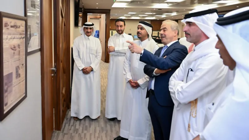 المجموعة السعودية للأبحاث والإعلام تستقبل وفدًا إعلاميًا قطريًا في الرياض