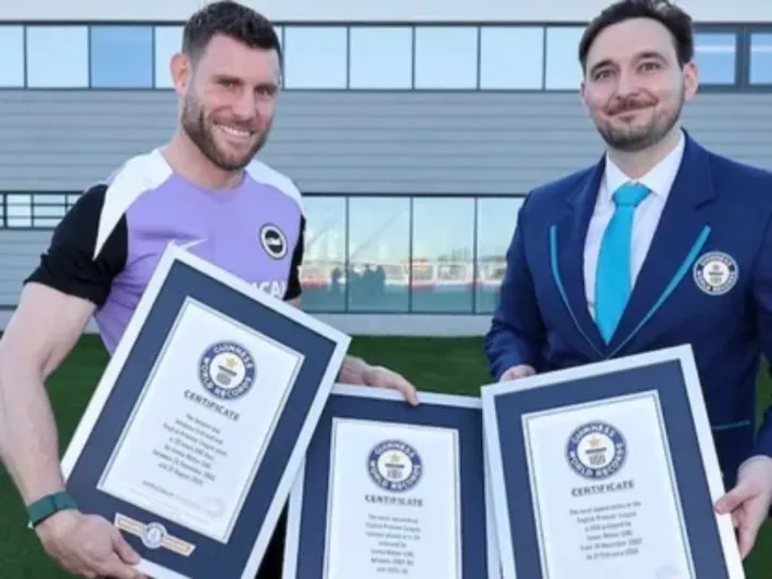 جيمس ميلنر يُخلّد اسمه في موسوعة غينيس.. ماذا فعل نجم البريميرليغ؟