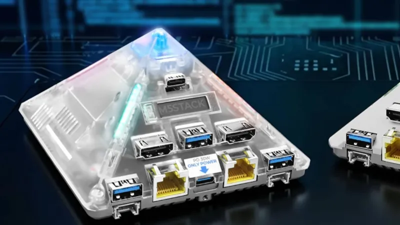 بقدرة 24 تريليون عملية.. "M5Stack" تطلق حاسوب الذكاء الاصطناعي الهرمي (فيديو)