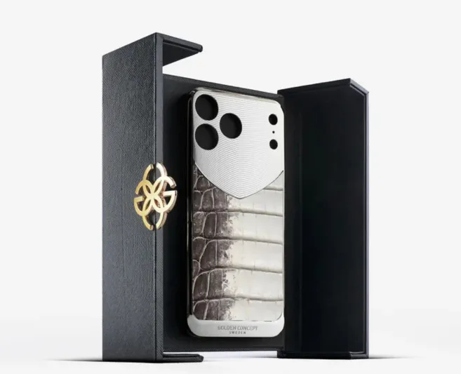 غطاء iPhone 17 من جلد التمساح.. قطعة نادرة بسعر فاخر