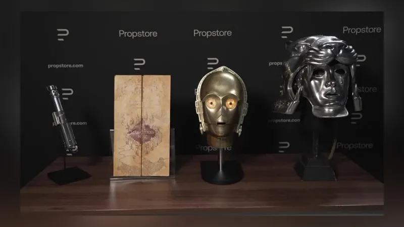 عرض قطع من فيلمي  "Jaws" و"Star Wars" في مزاد  بـ 9 ملايين دولار