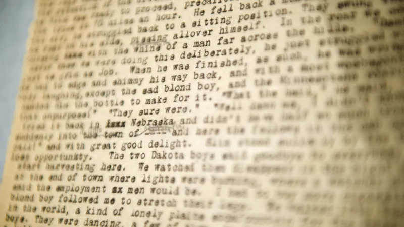 أغلى مخطوطة أدبية في التاريخ.. ما سر بيع "On the Road"؟