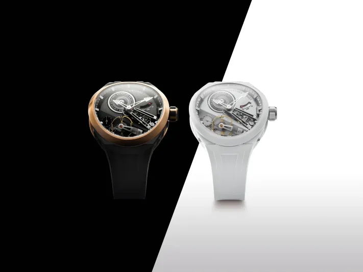 غروبل فورسيه تودّع خط ساعات Balancier Convexe S²